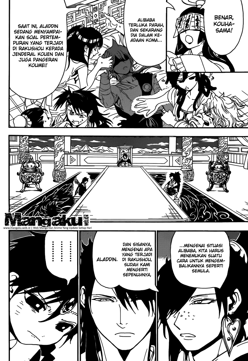 Magi – Labyrinth of Magic chapter 262
